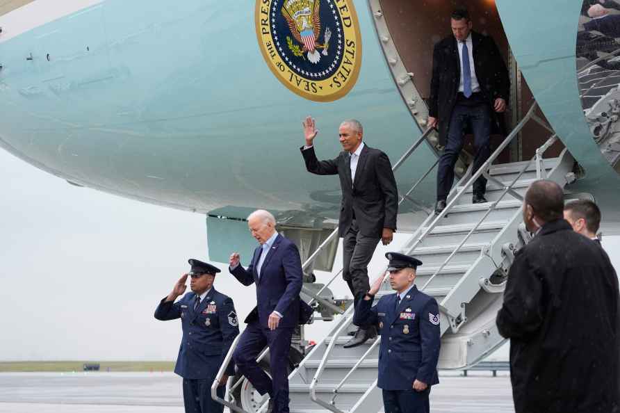 President Joe Biden and former President Barack Obama