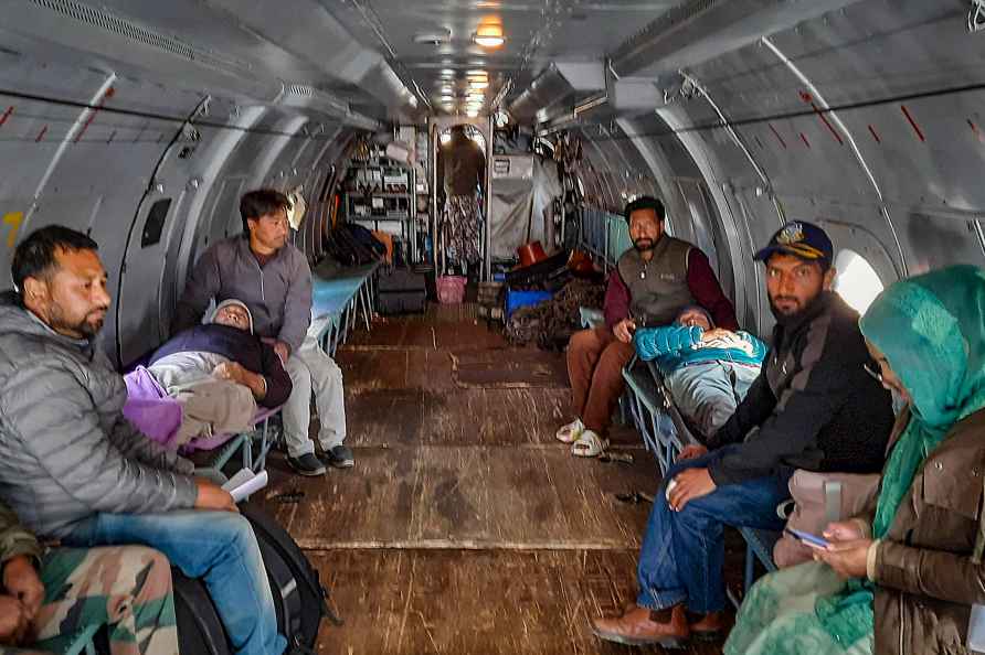 IAF aircraft evacuates civilians