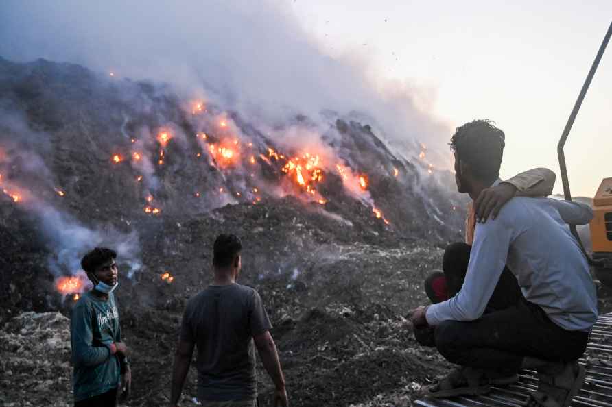 Ghazipur landfill fire