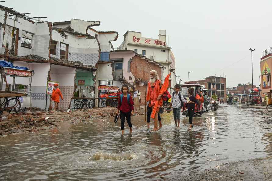 WeatherL Waterlogging after rainfall