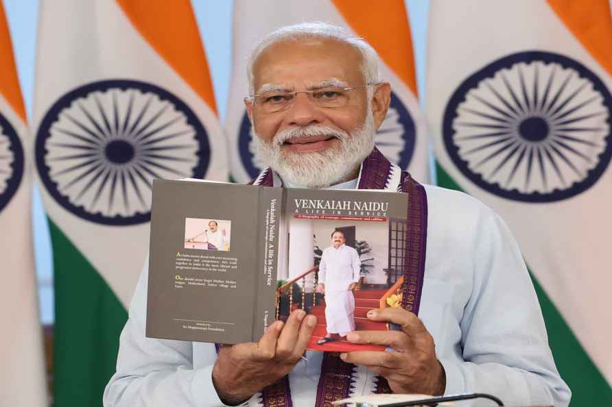PM Modi releases books on M. Venkaiah Naidu