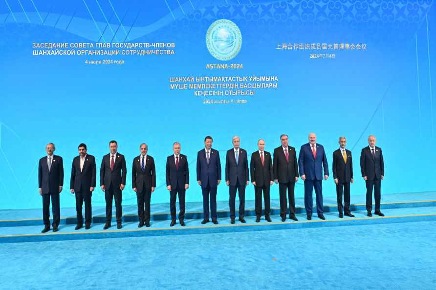 S Jaishankar at the Summit of SCO Council of Heads of States