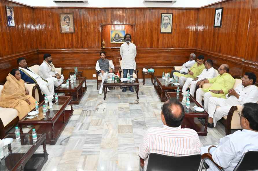 CM Soren meets MLAs in Ranchi