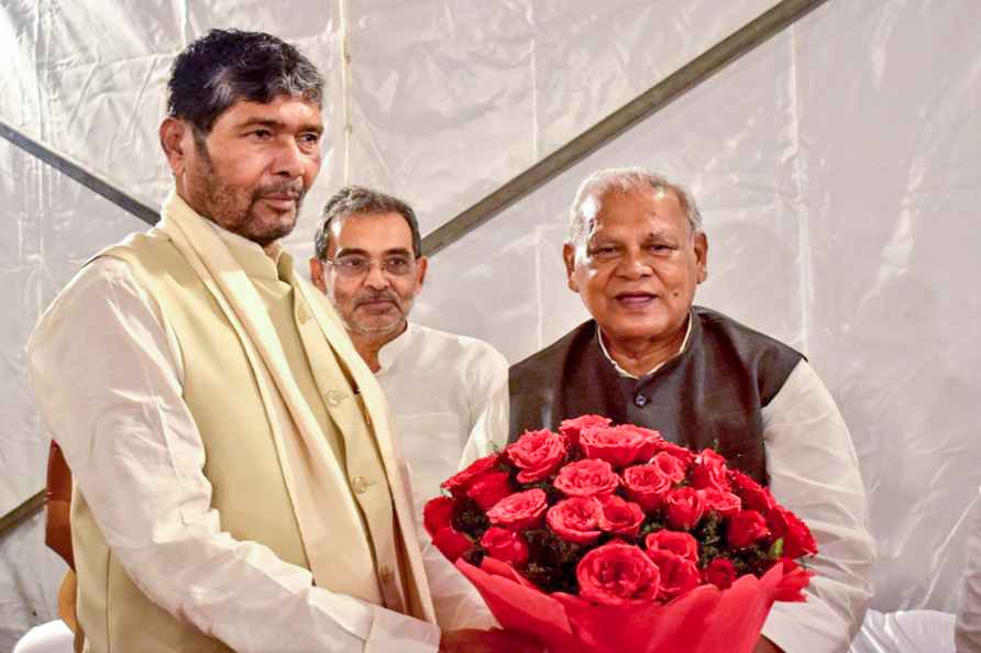 Jitan Ram Manjhi, Pashupati Paras meet