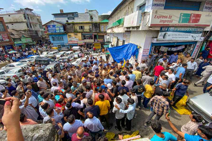 Protest in HP's Palampur