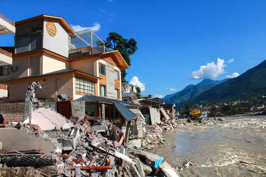 Aftermath of flood in Kullu