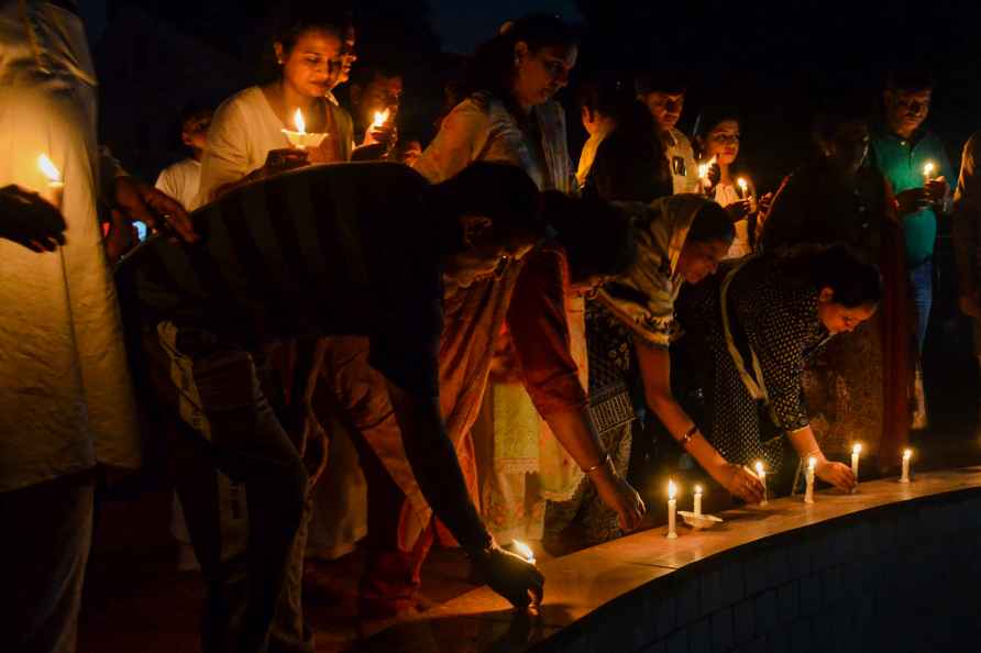 Protest against violence in Manipur