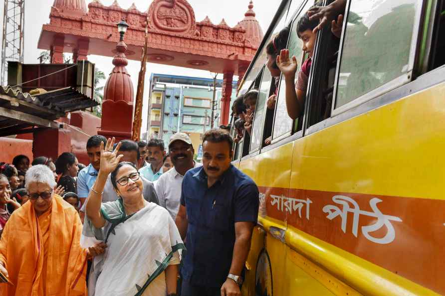 CM Mamata Banerjee visits Jhargram