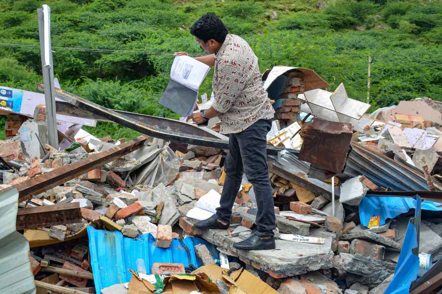 Demolition of illegal constructions in Haryana