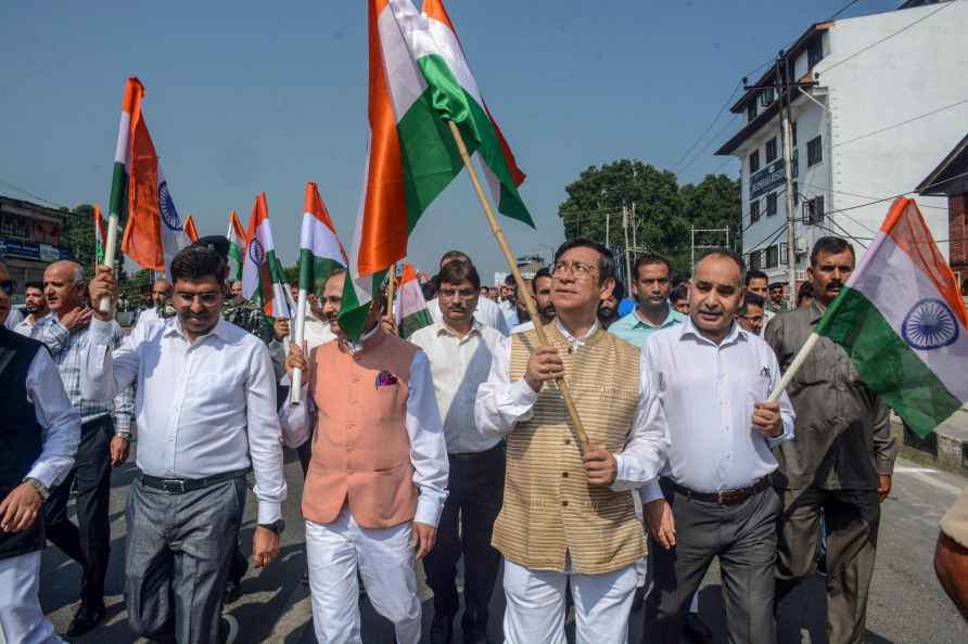 Tiranga Rally in Srinagar