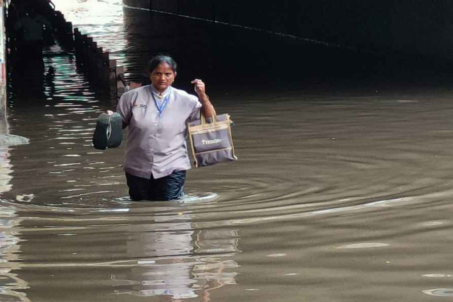 Waterlogging in Faridabad after rains