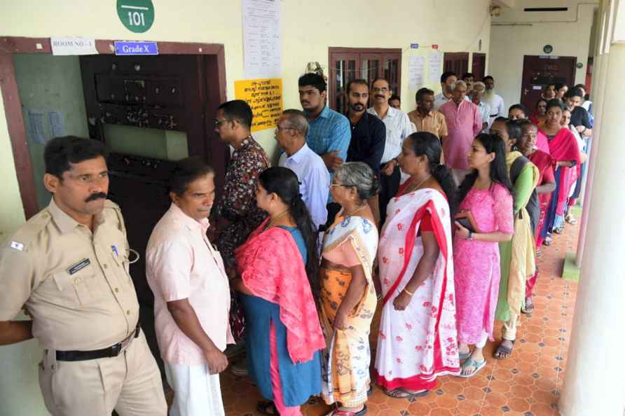 Voting for Kerala Assembly by-polls