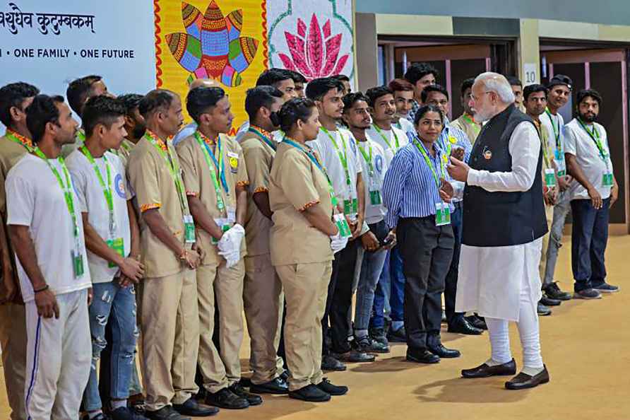 PM at Bharat Mandapam