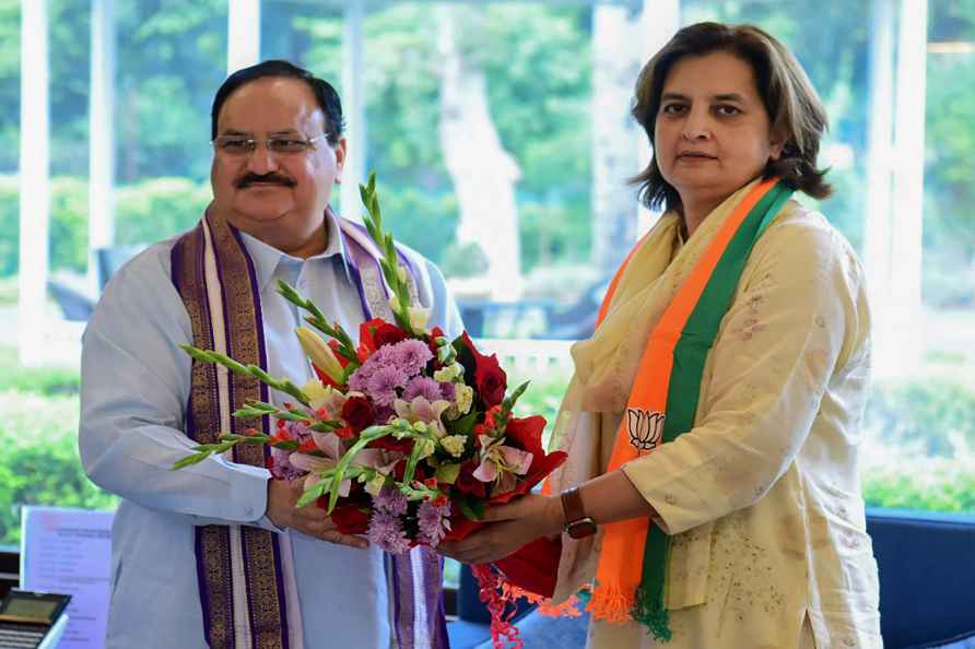 Jyoti Mirdhra meets JP Nadda