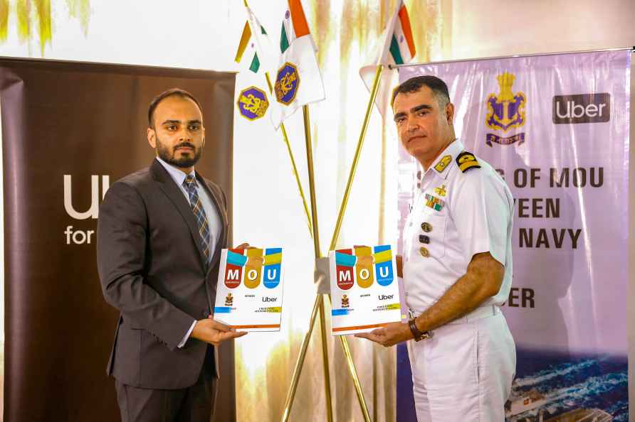 Indian Navy and Uber sign MoU