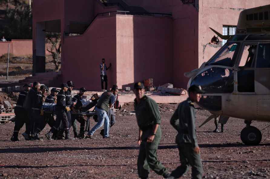 Survivor in Talat N'yakoub, Morocco