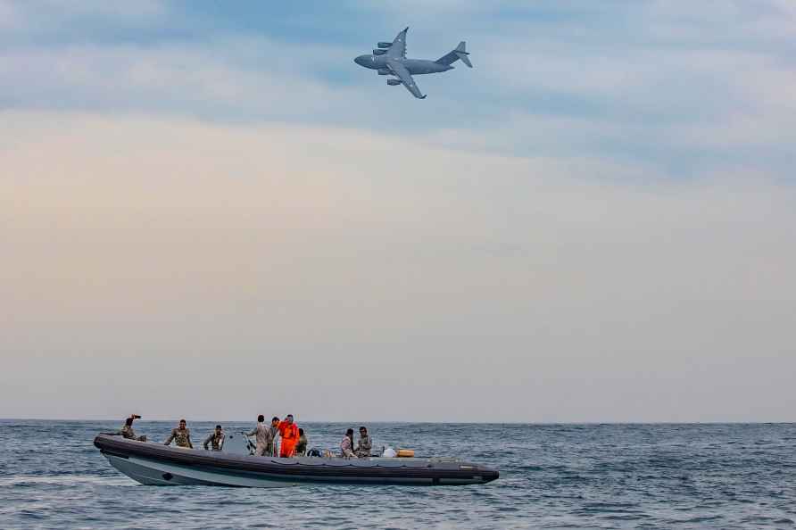 IAF C-17 air dropping exercise