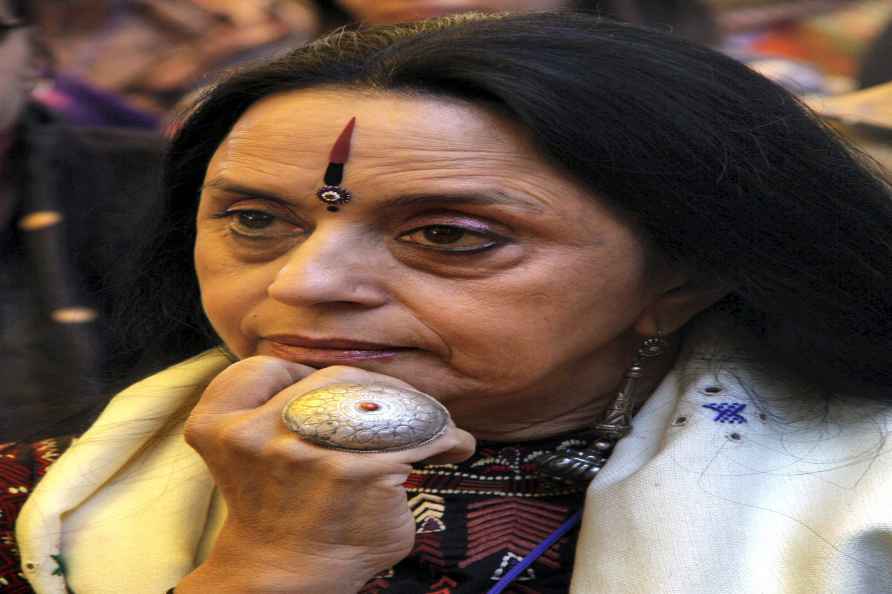 **EDS: FILE PHOTO; TO GO WITH STORY** Jaipur: Actor-singer Ila Arun...