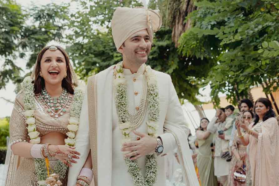 Parineeti, Raghav Chadha share first photos from wedding: Our forever begins now