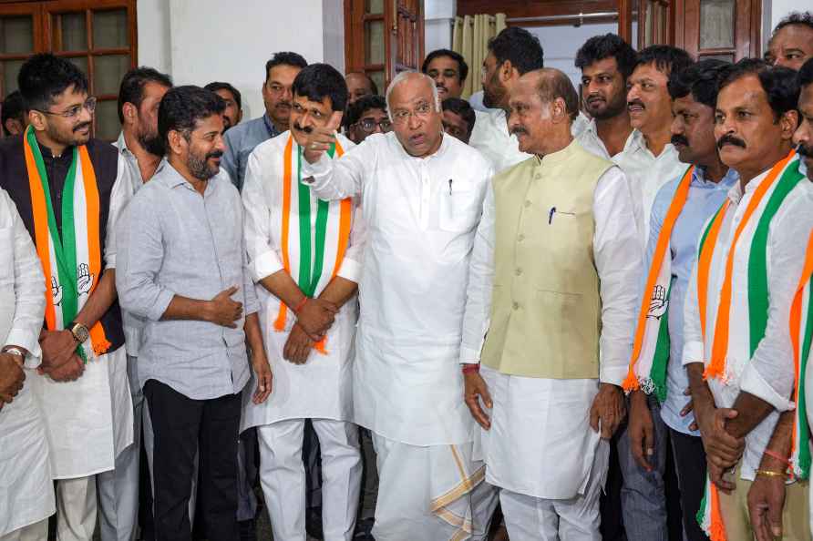 In Telangana boost, BRS MLA, ex-MLA son join Congress