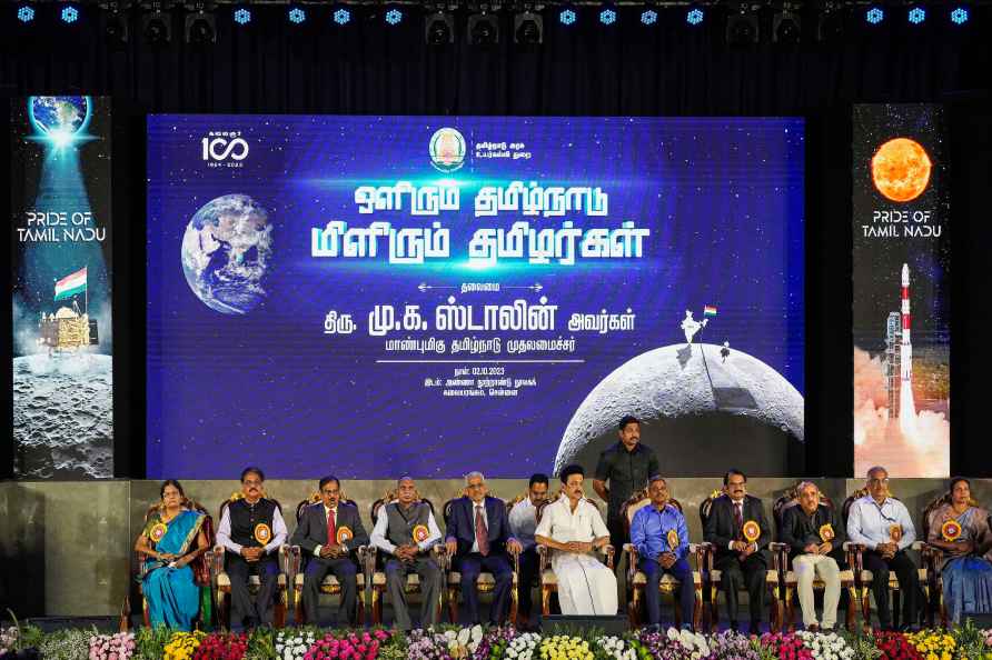 Tamil Nadu space scientists' felicitation