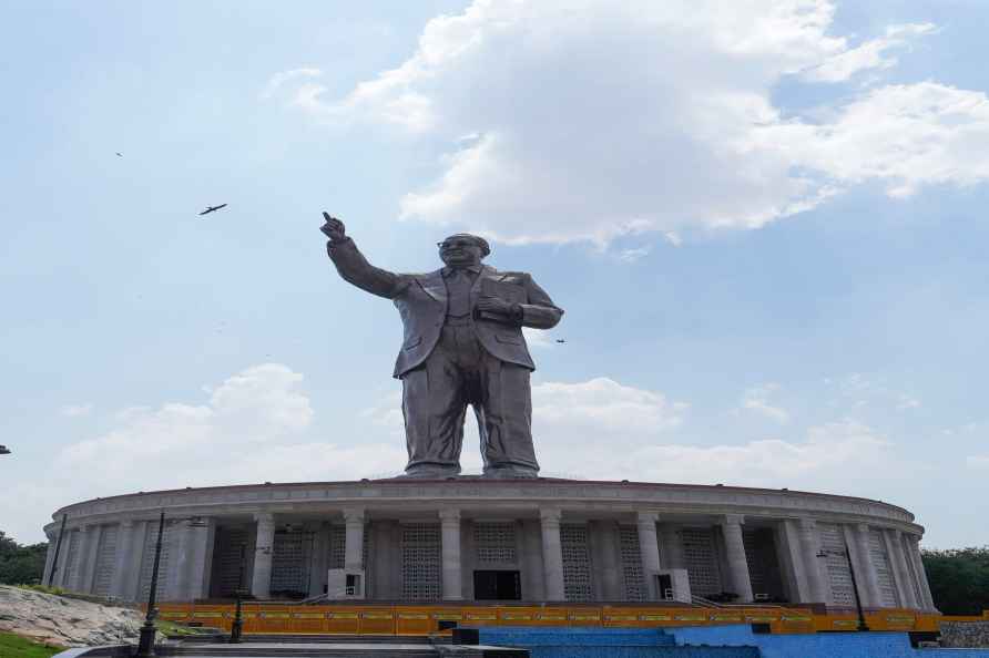 Ambedkar statue in Hyderabad