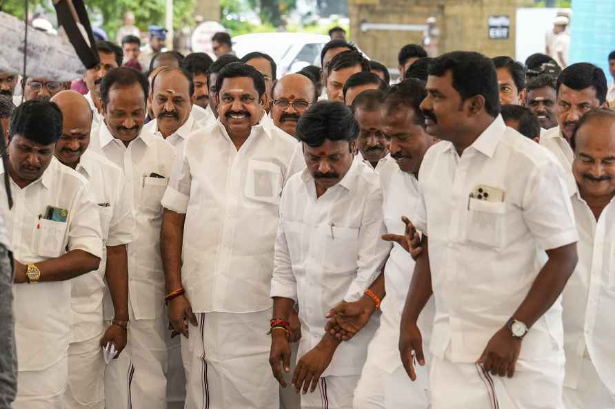 Chennai: AIADMK General Secretary Edappadi K Palaniswami with party...