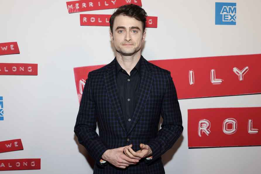 Daniel Radcliffe attends Broadway's red carpet celebration of 