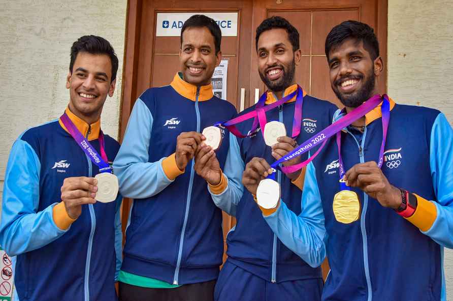 Badmintan players at Pullela Gopichand academy