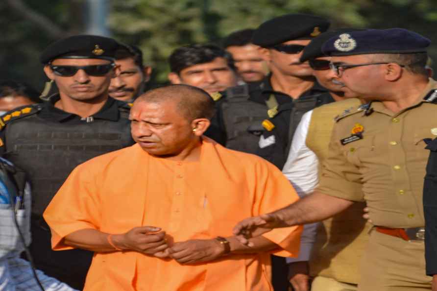 CM Yogi Adityanath in Ghaziabad