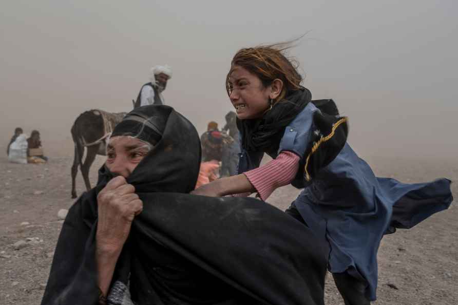 Sandstorm in Afghanistan