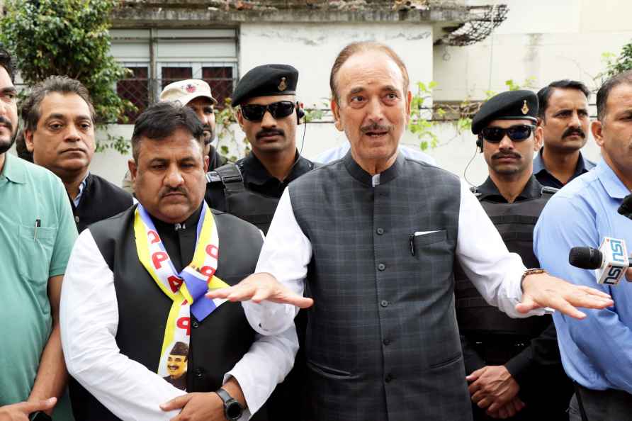 Jammu: Democratic Progressive Azad Party (DPAP) President Ghulam...