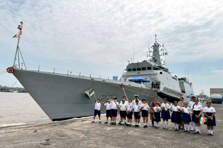 INS Sumedha deployed in Gulf of Guinea