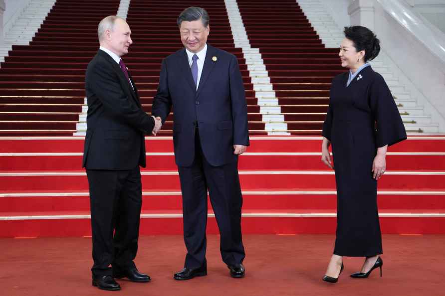 Vladimir Putin, Xi Jinping, Peng Liyuan