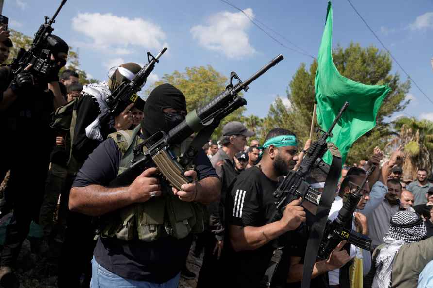 Funeral of people killed during an Israeli military