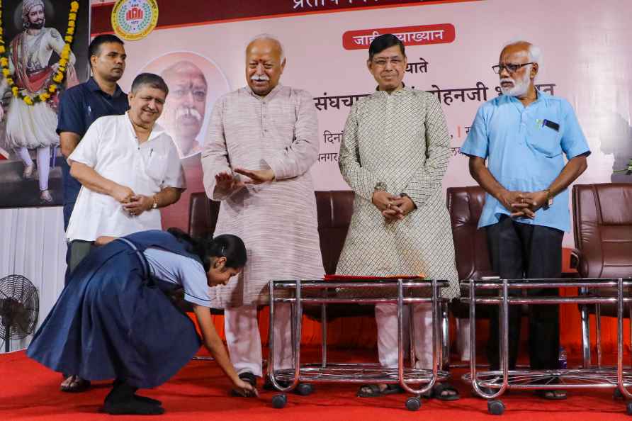 RSS chief Mohan Bhagwat in Nagpur