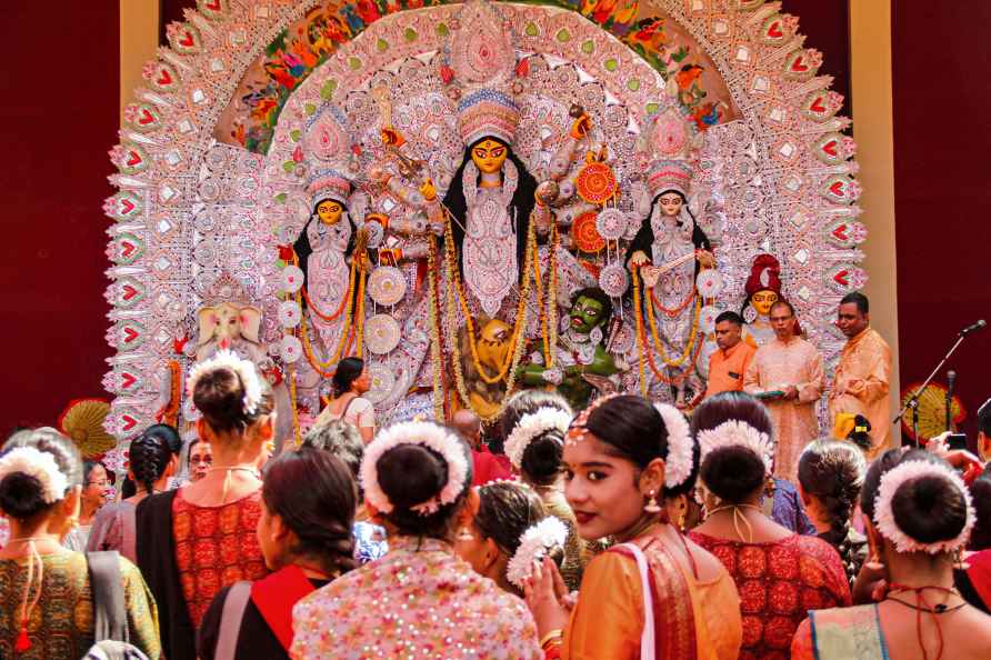 Durga Puja destival in Gurugram