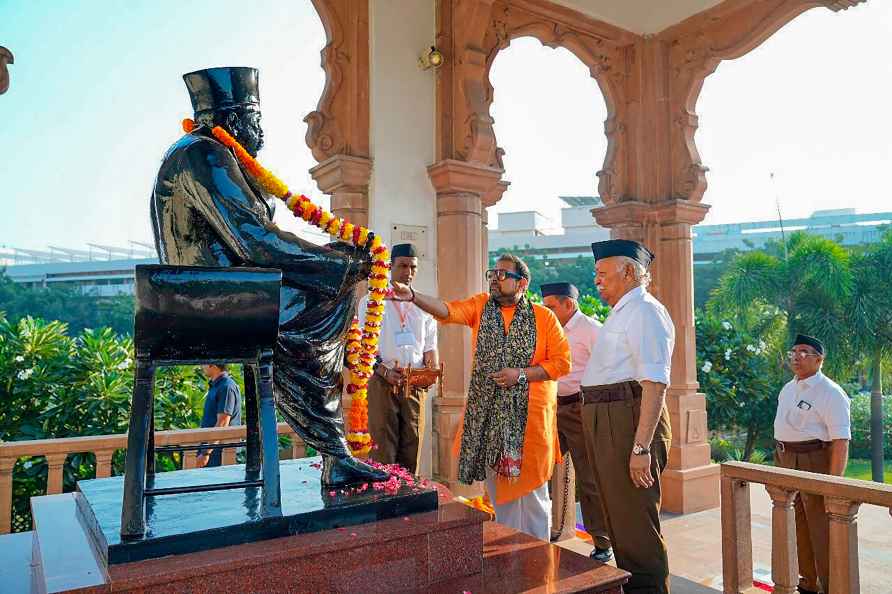 Bhagwat pays tribute to Hedgewar in Nagpur