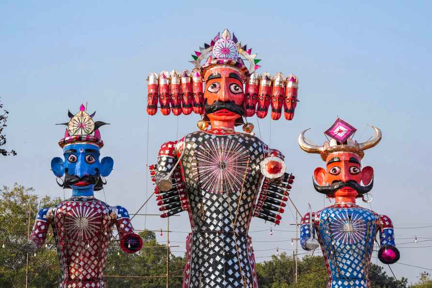 Dussehra celebrations at Red Fort ground