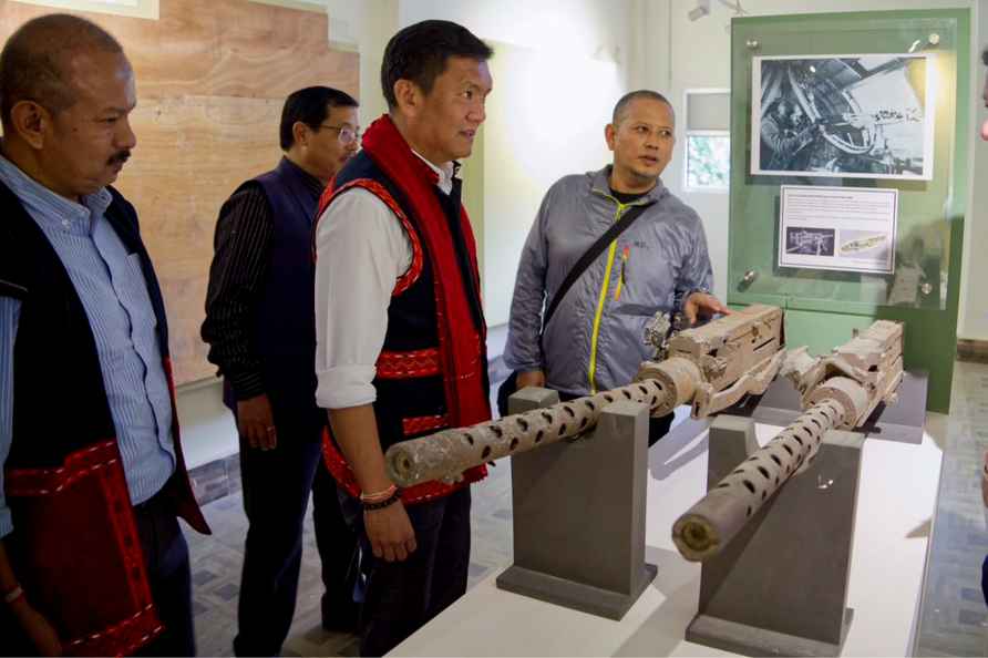 CM Khandu visits Hump WW2 Museum