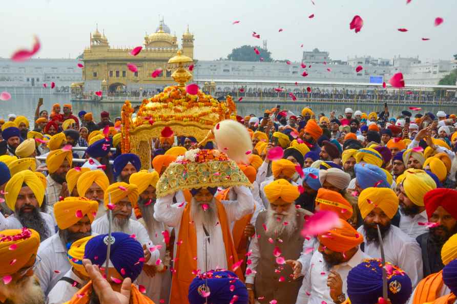 Nagar Kirtan at Golden temple