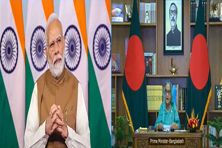 PM Modi and Bangladesh PM video conference