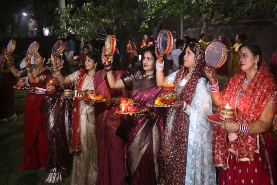 Karwa Chauth festival in Noida