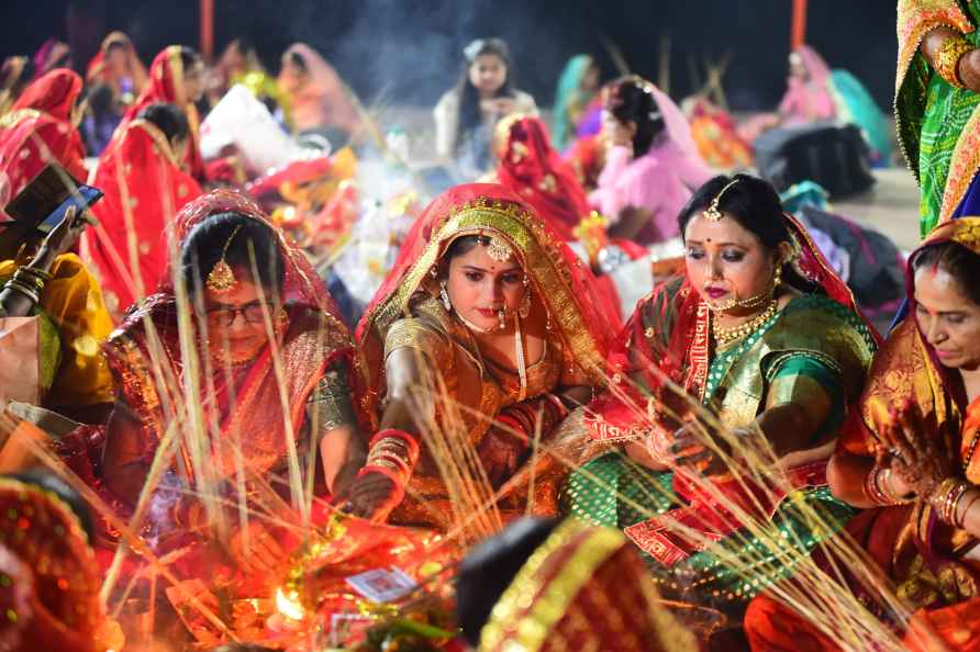 Karwa Chauth festival in Jabalpur