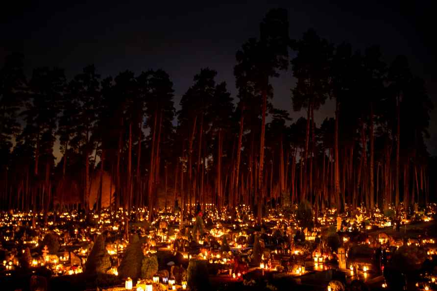 All Saints Day in Lithuania
