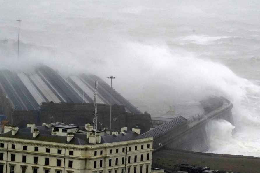 The south coast of England, in Folkestone