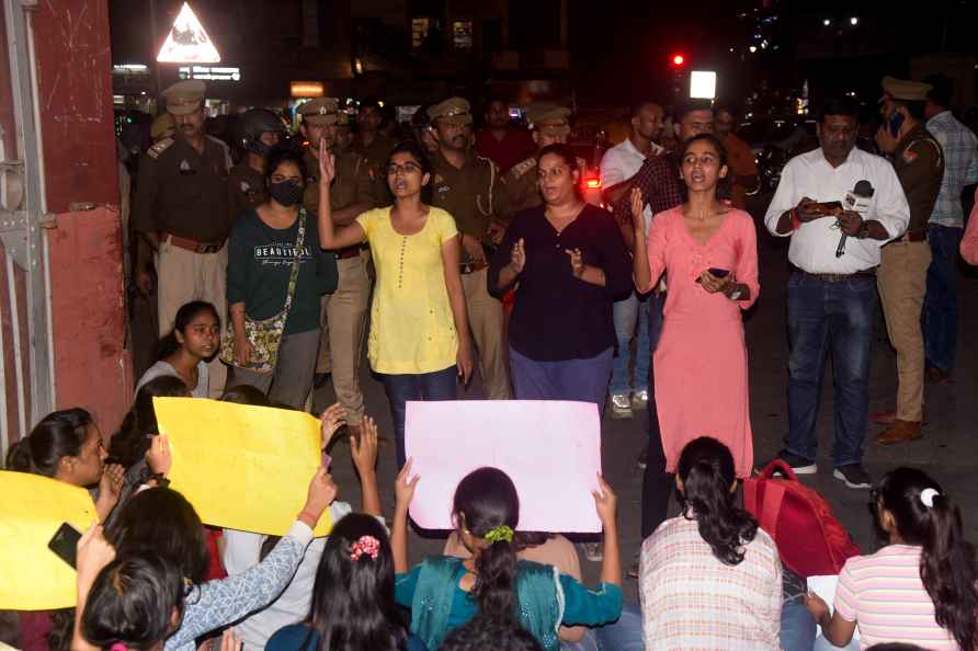 Protest after student molested at BHU