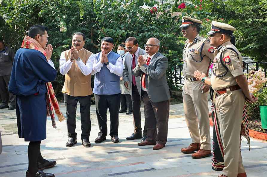 Bhutan King in India