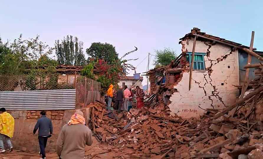 145 people killed as strong earthquake jolts Nepal
