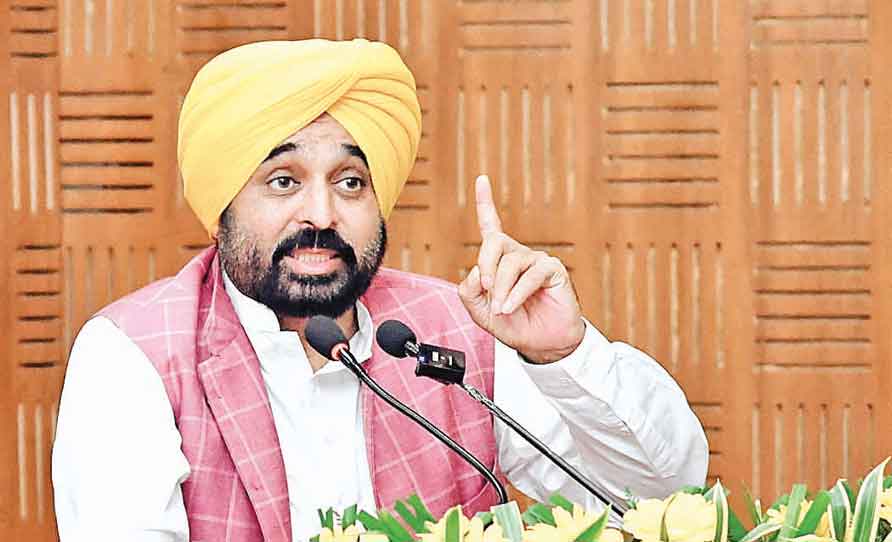 Punjab CM Mann orders FIR against mob forcing official to burn paddy straw